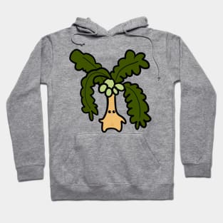 Cute coconut tree monster Hoodie